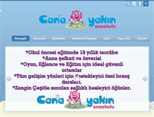 Tablet Screenshot of canayakinanaokulu.com